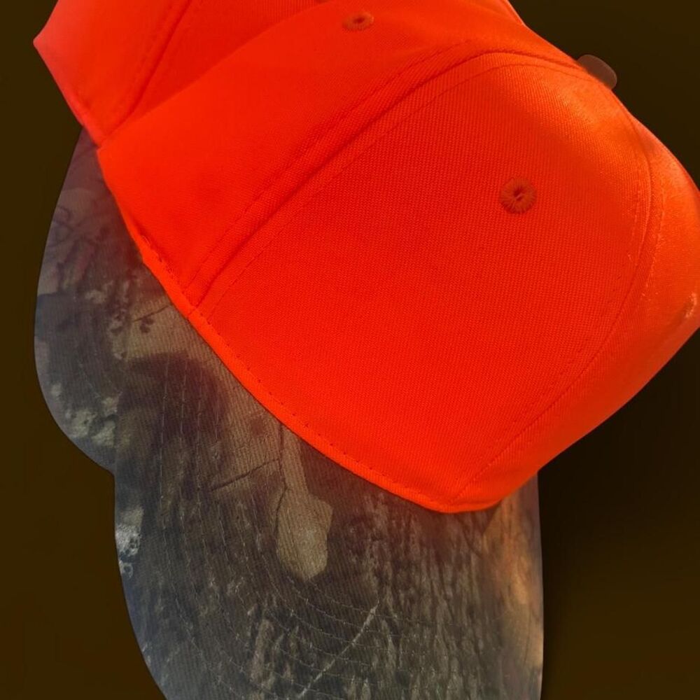 Mossy-oak Men's Orange and Red Hat